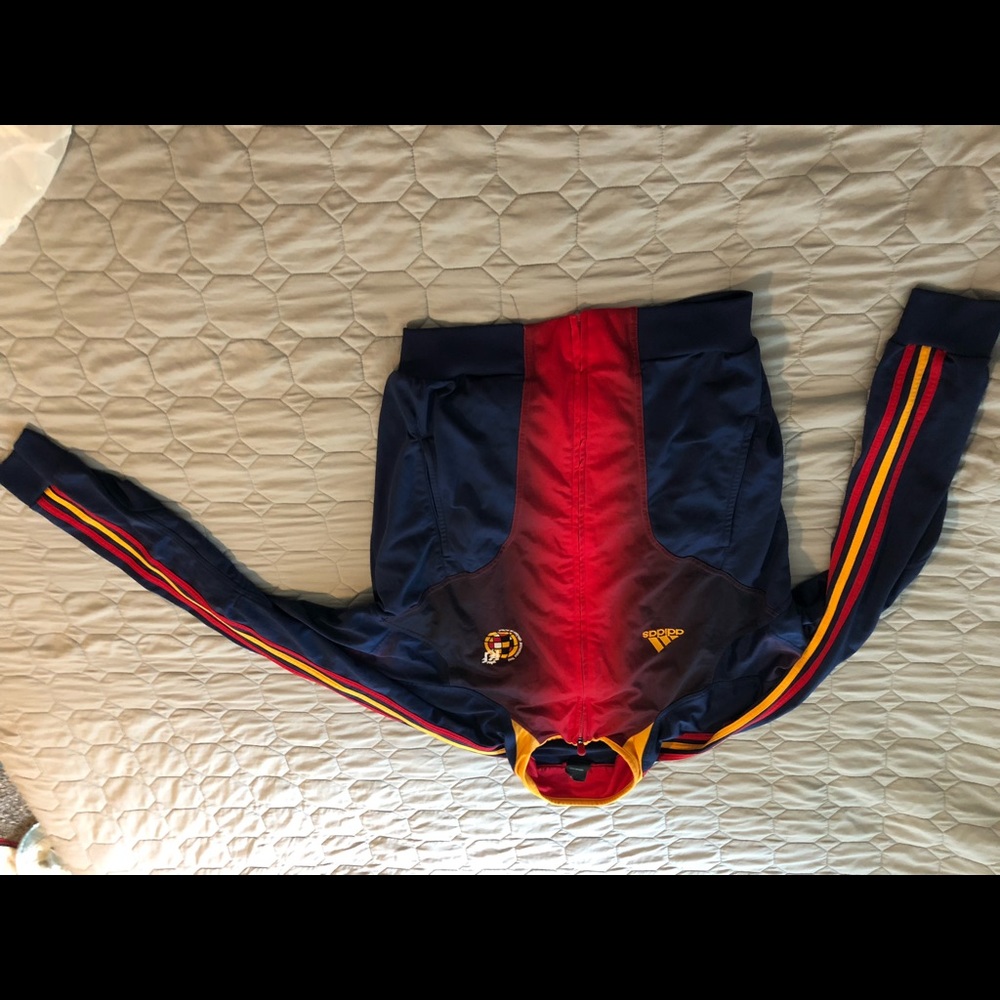 Adidas athletic jacket. Soccer style